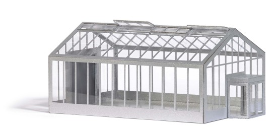 Preview: BUSCH 1547 H0 Gartencenter / Gewächshaus 